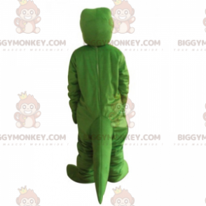 Animal BIGGYMONKEY™ maskotkostume - Tofarvet krokodille -