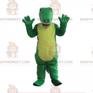 Costume da mascotte animale BIGGYMONKEY™ - Coccodrillo bicolore