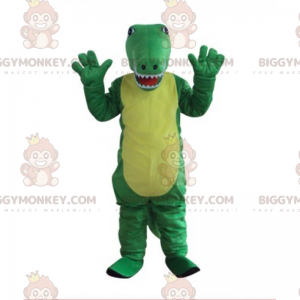Traje de mascote Animal BIGGYMONKEY™ - Crocodilo de dois tons –