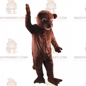 Animal BIGGYMONKEY™ maskottiasu - ruskea karhu - Biggymonkey.com