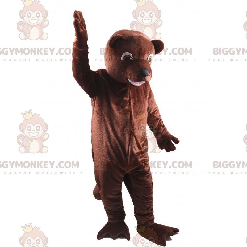 Animal BIGGYMONKEY™ Mascot Costume - Brown Bear –