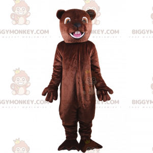 Animal BIGGYMONKEY™ maskotkostume - brun bjørn - Biggymonkey.com