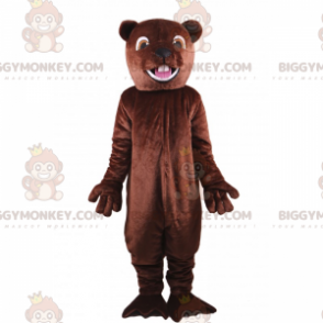 BIGGYMONKEY™ mascottekostuum met dieren - bruine beer -