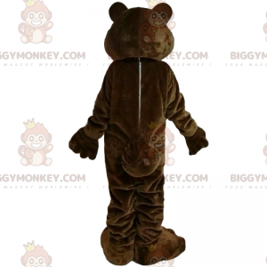 Animal BIGGYMONKEY™ maskotkostume - smilende bjørn -