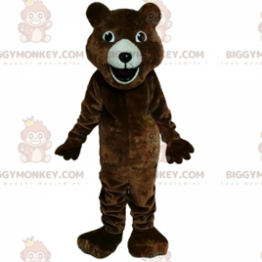 Στολή μασκότ Ζώου BIGGYMONKEY™ - Χαμογελαστή Αρκούδα -