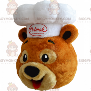 Tierisches BIGGYMONKEY™ Maskottchen-Kostüm – Chef Bear Bear -