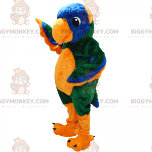 BIGGYMONKEY™-mascottekostuum met dieren - Papegaai -