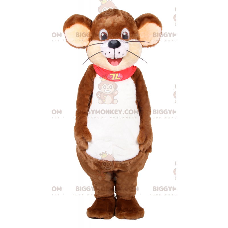 Animal BIGGYMONKEY™ Mascottekostuum - Muis met Cape -