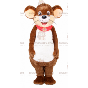 Animal BIGGYMONKEY™ Mascot Costume - Mouse with Cape –