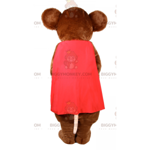 Animal BIGGYMONKEY™ Mascot Costume - Mus med Cape - BiggyMonkey