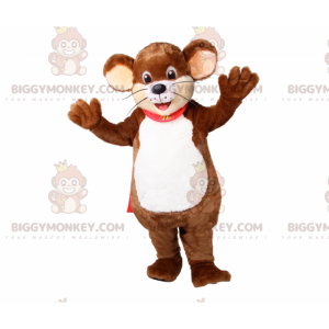 Kostium maskotka zwierzę BIGGYMONKEY™ — mysz w pelerynie -