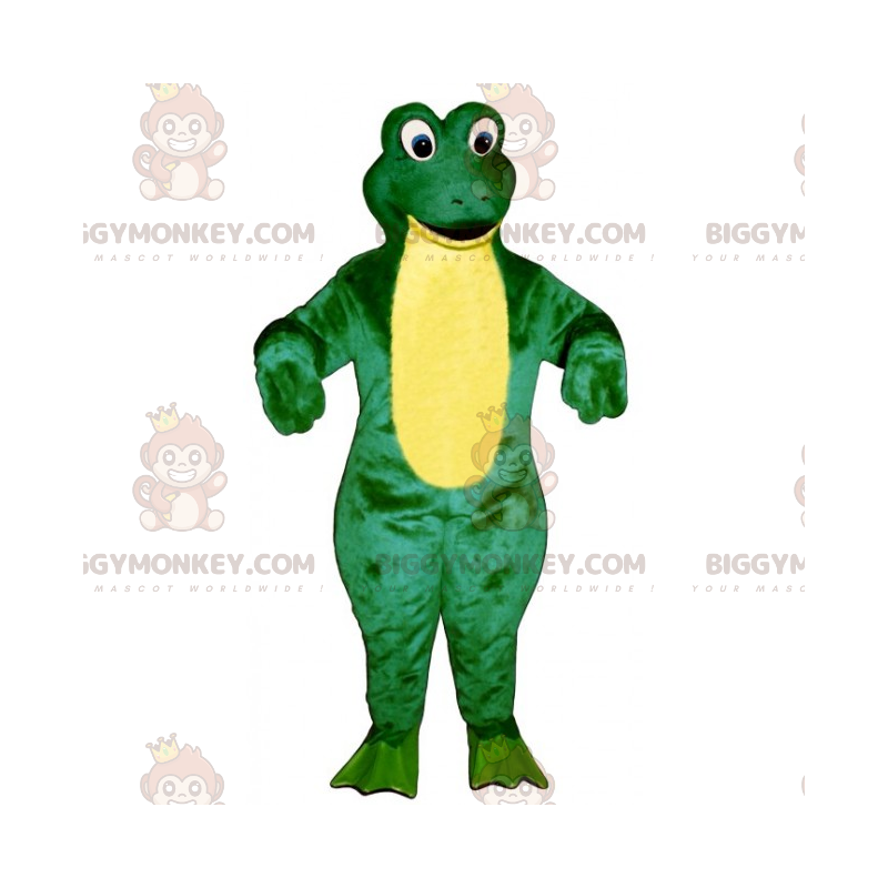 BIGGYMONKEY™ Costume da mascotte animale acquatico - Rana -