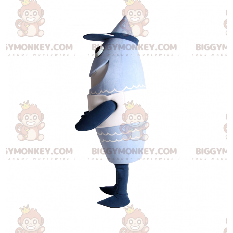 Costume da mascotte animale acquatico BIGGYMONKEY™ - Pesce -