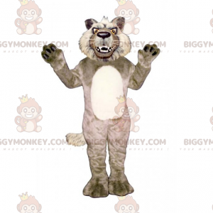 Costume de mascotte BIGGYMONKEY™ animaux chasseurs - Loup -