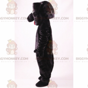 Husdjur BIGGYMONKEY™ maskotdräkt - svart hund - BiggyMonkey