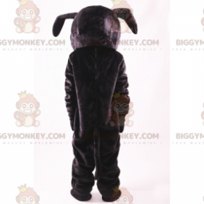 Στολή μασκότ Pet BIGGYMONKEY™ - Μαύρος σκύλος - Biggymonkey.com