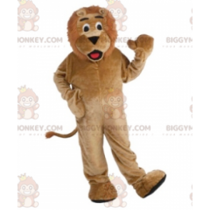 Fuldt tilpasselig Brown Lion BIGGYMONKEY™ maskotkostume -