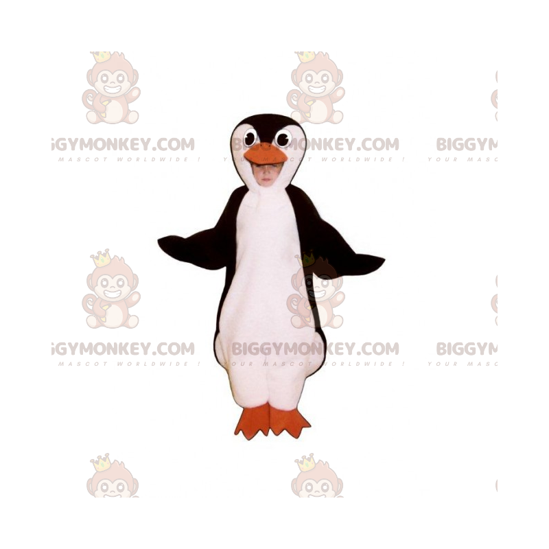 Kostium maskotka zwierząt kry lodowej BIGGYMONKEY™ — pingwin -