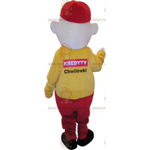 BIGGYMONKEY™ Animals of the Bass Yard Mascot Costume - Big Hen