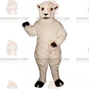 BIGGYMONKEY™ Farm Animal -maskottiasu - lammas - Biggymonkey.com