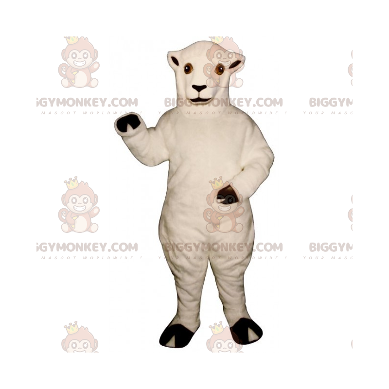 BIGGYMONKEY™ Costume da mascotte animale da fattoria - Agnello