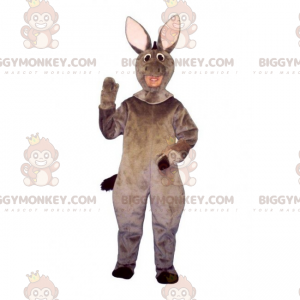 BIGGYMONKEY™ Bauernhoftier-Maskottchen-Kostüm – Esel -