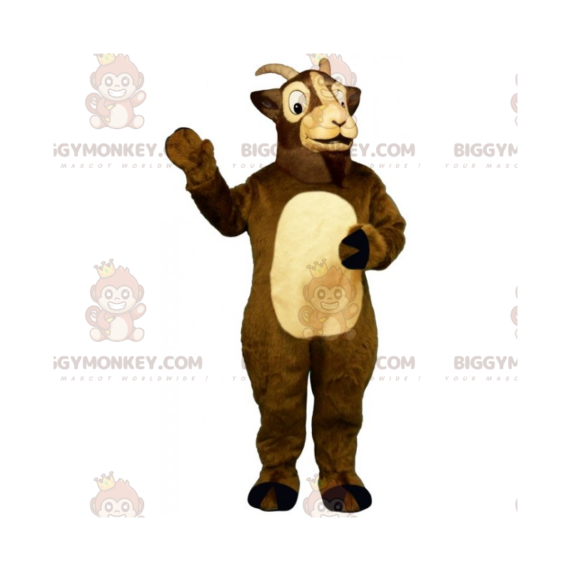 Costume de mascotte BIGGYMONKEY™ animaux de la ferme - Bélier -