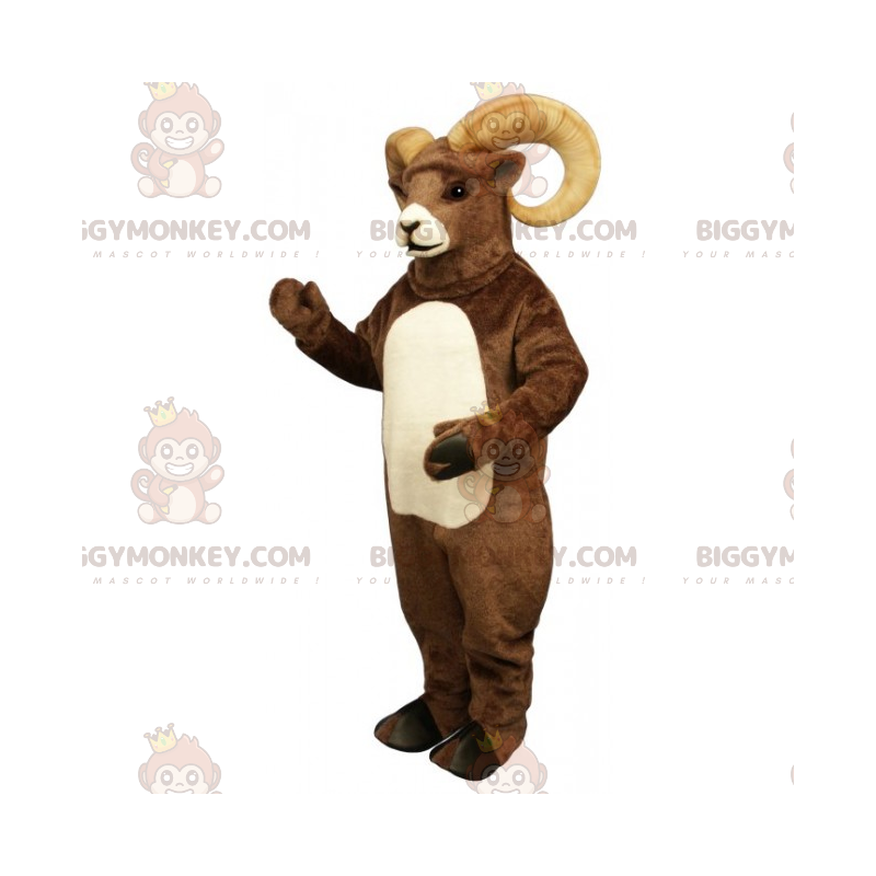 Kostium maskotka zwierząt gospodarskich BIGGYMONKEY™ — Baran