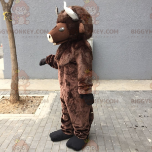 Disfraz de mascota de animal de granja BIGGYMONKEY™ - Búfalo -