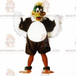 BIGGYMONKEY™ Bauernhoftier-Maskottchen-Kostüm – Ente -