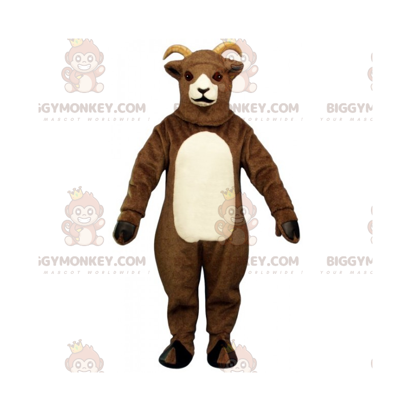 BIGGYMONKEY™ Bauernhoftier-Maskottchen-Kostüm – zweifarbige