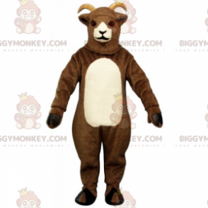 BIGGYMONKEY™ Farm Animal Mascot Costume - Two Tone Goat –