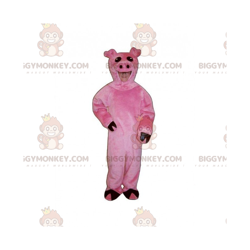 Kostium maskotka zwierząt gospodarskich BIGGYMONKEY™ — Świnia -