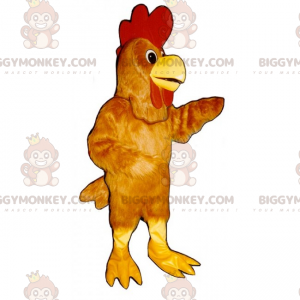 Costume de mascotte BIGGYMONKEY™ animaux de la ferme - Coq -