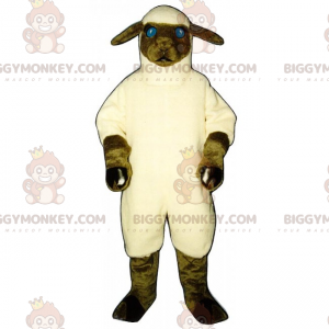 BIGGYMONKEY™ Costume da mascotte animale da fattoria - Pecora -