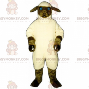 Costume de mascotte BIGGYMONKEY™ animaux de la ferme - Mouton -