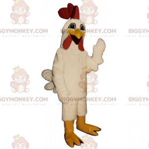 BIGGYMONKEY™ Bauernhoftier-Maskottchen-Kostüm – Henne -