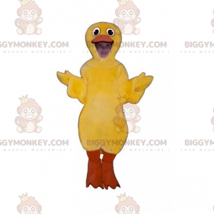 BIGGYMONKEY™ Farm Animal Mascot -asu - keltainen poikanen -