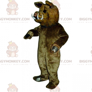 BIGGYMONKEY™ Maskotdräkt för bonddjur - vildsvin - BiggyMonkey