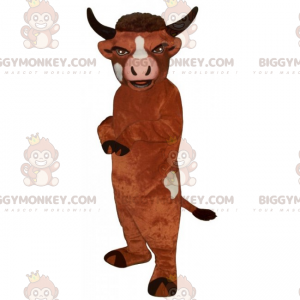 BIGGYMONKEY™ Costume mascotte animale da fattoria - Bull -