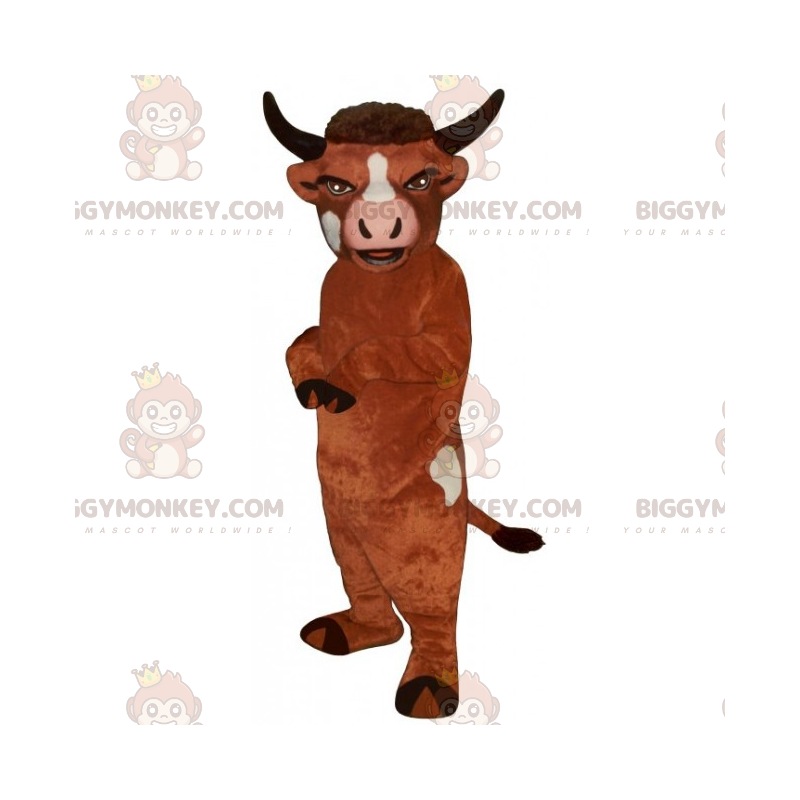 BIGGYMONKEY™ Costume mascotte animale da fattoria - Bull -