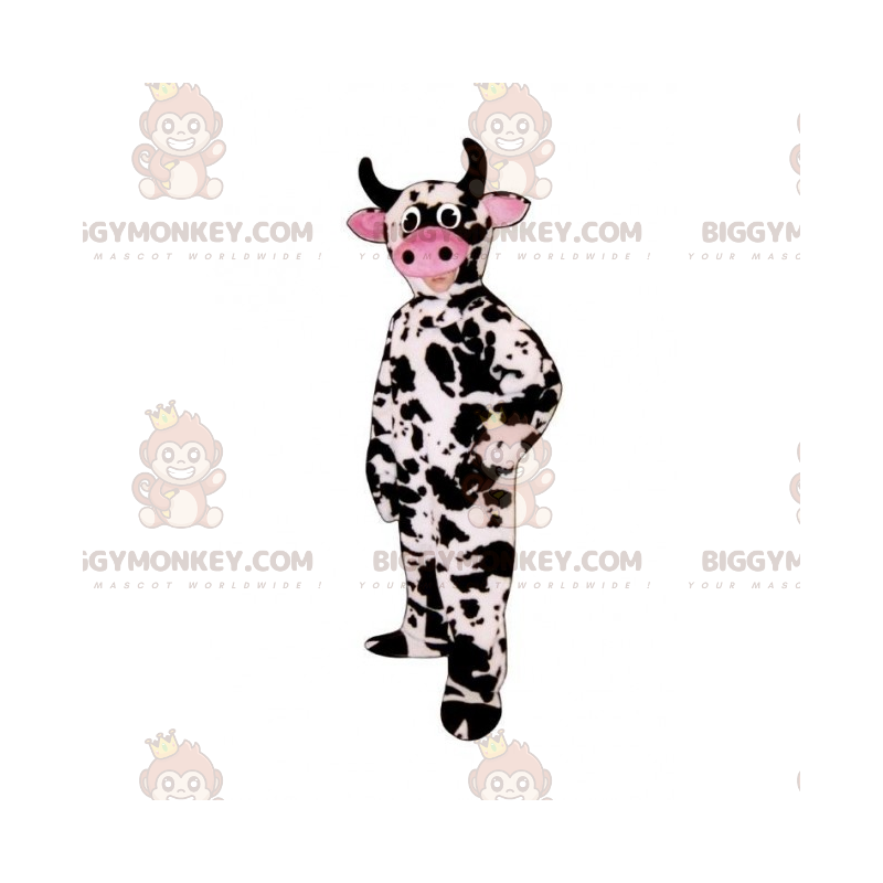 Kostium maskotka zwierząt gospodarskich BIGGYMONKEY™ — krowa -