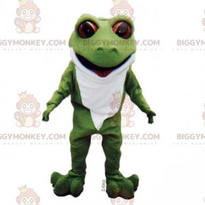 BIGGYMONKEY™ Mascottekostuum voor bosdieren - Kikker met grote