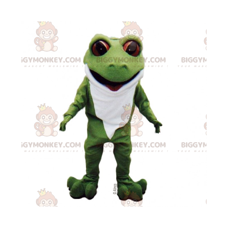 Traje de mascote de animais da floresta BIGGYMONKEY™ - Sapo de