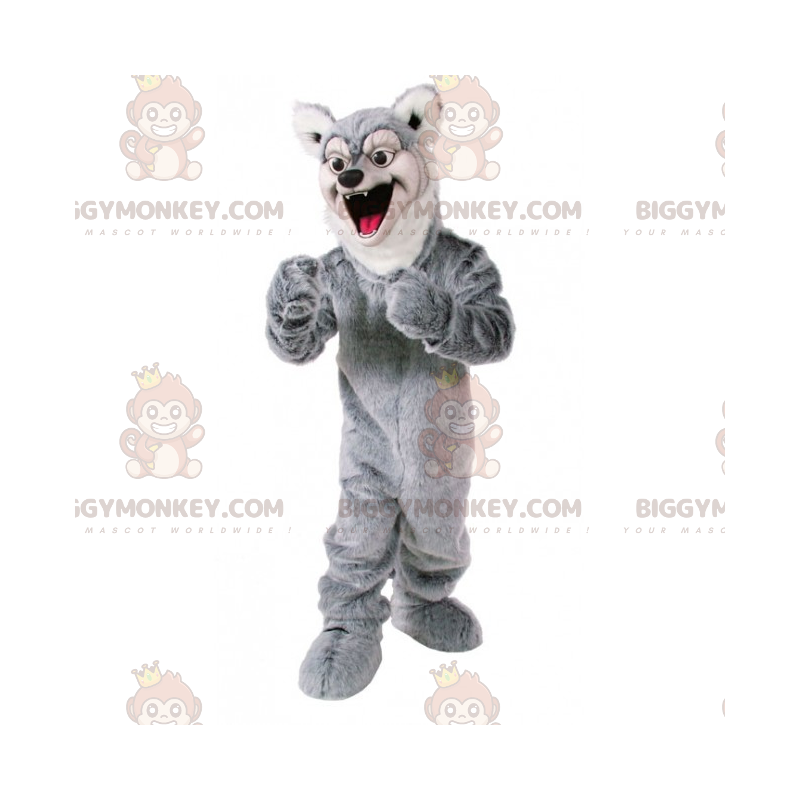 Traje de mascote de animais da floresta BIGGYMONKEY™ - Lobo