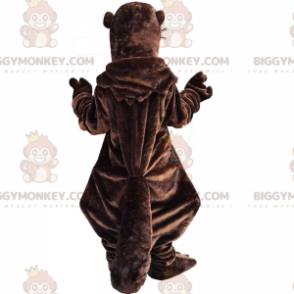 BIGGYMONKEY™ Skovdyrs maskotkostume - brun odder -