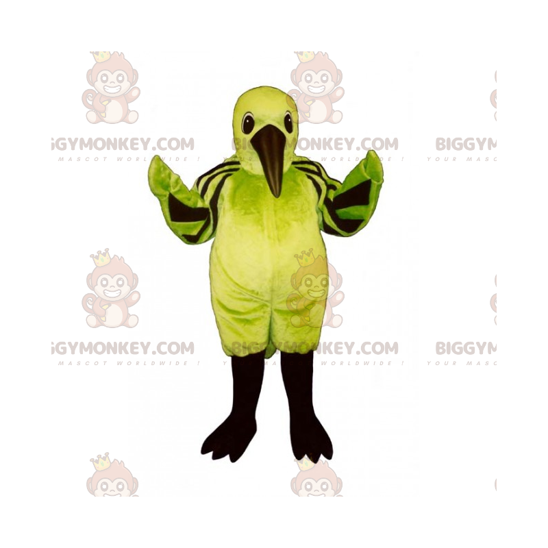 BIGGYMONKEY™ Forest Animalsin maskottiasu - pitkänokkalintu -