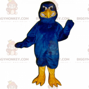 BIGGYMONKEY™ Skovdyrs maskotkostume - Aggressive Blue Eagle -