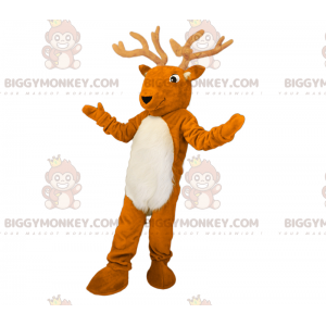 BIGGYMONKEY™ Skogsdjurs maskotdräkt - Big Horns Ren -