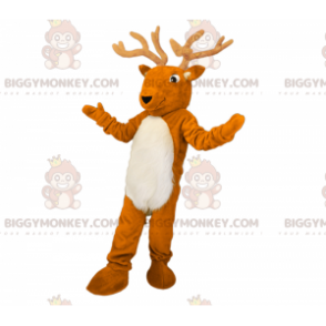 BIGGYMONKEY™ Skogsdjurs maskotdräkt - Big Horns Ren -
